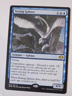 MTG - Vexing Sphinx - Dominaria Remastered - Image 1