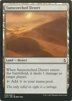 Sunscorched Desert - C249/269 - MTG - Amonkhet (AKH) - Image 1