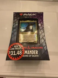 MTG Commander Dungeons of Death D&D Magic The Gathering Factory Sealed New - Image 1