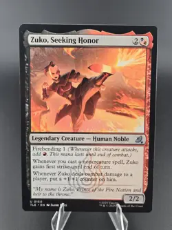 Zuko, Seeking Honor Avatar: The Last Airbender: Eternal-Legal Regular - Image 1