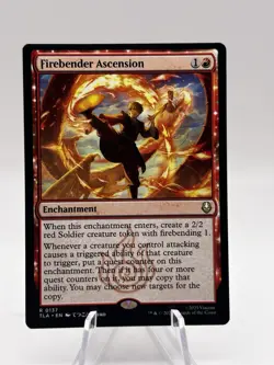 Firebender Ascension 0137 Avatar: The Last Airbender TLA MTG NM - Image 1