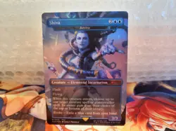 MTG x Final Fantasy Shiva Secret Lair Drop Series Rainbow Foil English - Image 2