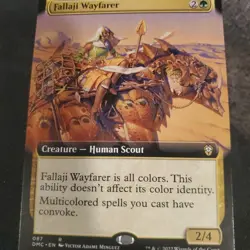 Fallaji Wayfarer (Extended Art) Commander: Dominaria United Regular - Image 3