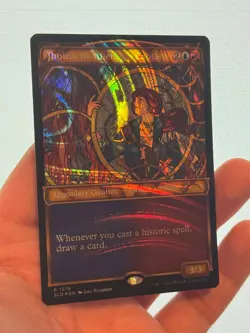 1X HALO FOIL Jhoira, Weatherlight Captain SHOWCASE MINT MTG Magic Secret Lair - Image 2