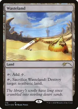 Wasteland - Secret Lair Mark Poole - SLD 178 - Near Mint EN - MTG Magic - Image 1