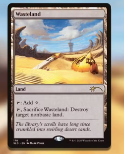 Wasteland - Secret Lair Mark Poole - SLD 178 - Near Mint EN - MTG Magic - Image 3