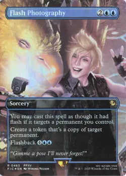 Flash Photography (Borderless) 463 FIC Commander: FINAL FANTASY R Foil - Image 1
