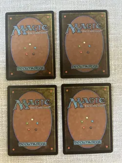 Set of 4 Gush Magic The Gathering Mercadian Masques LP - Image 2