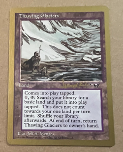 Thawing Glaciers- World Championship Deck - 1997 - MTG - Magic the Gathering - Image 2