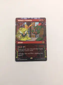 Raphael's Technique (Showcase) Teenage Mutant Ninja Turtles Regular NM MTG - Image 1