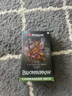 Squirreled Away Commander Deck MTG Bloomburrow New Sealed Magic the Gathering - Image 1