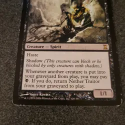 MTG - Nether Traitor - Time Spiral Set (Rare/Creature) 1993-2006 - Image 3