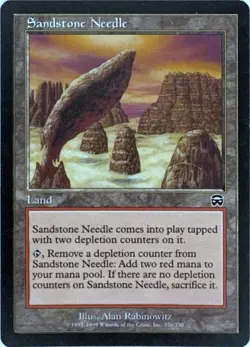 Sandstone Needle (#326) - Mercadian Masques - MTG Magic: The Gathering - LP - Image 1