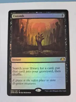 MTG - Entomb FOIL - Dominaria Remastered - Image 1