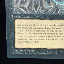Necropotence Ice Age MTG 1995 LP #11 - Image 2