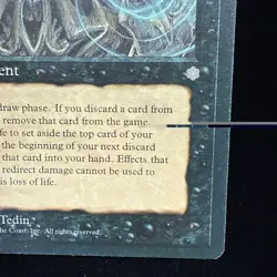 Necropotence Ice Age MTG 1995 LP #11 - Image 3