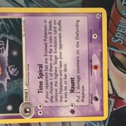 Pokemon TCG Haunter 35/92 Legend Maker 2006 Uncommon LP - Image 2