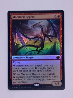 MTG Moonveil Regent Innistrad: Midnight Hunt Foil - Image 1