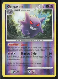 #5 Gengar 16/99 Arceus 2009 Reverse Holo Rare Pokemon Card - Image 1