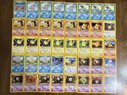 Pokemon TCG Trading Card Lot 40 Vintage Cards - Image 1