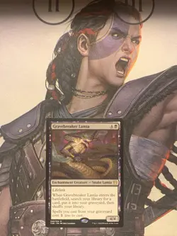 1x Gravebreaker Lamia (098) Theros Beyond Death LP MTG Magic the Gathering x1 - Image 1