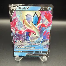 Milotic V Ultra Rare 043/192 Rebel Clash Pokemon Card - Image 1