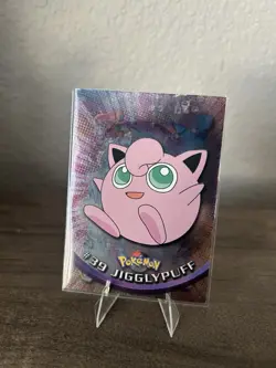 Topps Chrome Jigglypuff #39 Pokemon TV Animation Collectible Card Holo - Image 1
