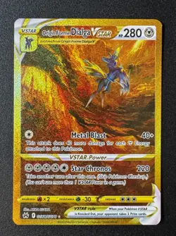Origin Forme Dialga VSTAR GG68/GG70 - Pokemon Card - Crown Zenith Set - Image 1
