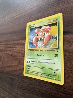 Paras - 85/130 - Base Set 2 - Vintage WOTC era Pokemon Card - Image 4