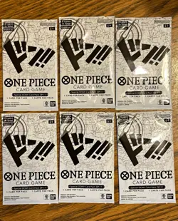 One Piece Card Game Special DON!! DP-11 Promo Pack English Lot of 6 SEALED - Image 1