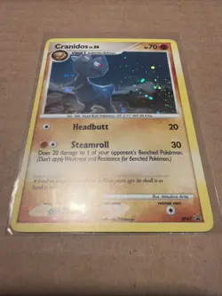 CRANIDOS 2007 POKEMON DIAMOND & PEARL #DP07 PROMO HOLO CARD LP - Image 1