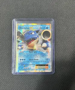 Pokemon TCG Blastoise - EX XY Evolutions 21/108 Holo Holo Rare EX Card - Image 3