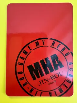 My Hero Academia Katsuki Bakugo Jump Jinro card Japanese Very Rare - Image 4