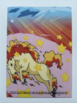 Pokemon TOPPS Series 2 - Complete Sticker Card Puzzle Set 10/10 LP - Image 3