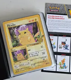 Pokemon 25th Anniversary Jumbo Cards Binder Collection - Bundle - Image 2