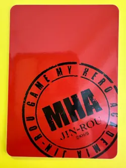 My Hero Academia Izuku Midoriya Jump Jinro card Japanese Very Rare - Image 4