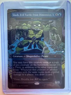 Slash, Evil Turtle from Dimension - Pirated Copy #2363 Secret Lair MTG ENG NM - Image 1