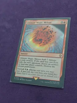 Ultimate Magic: Meteor (Surge Foil) #62 (NM) Final Fantasy FIC Magic MTG - Image 2