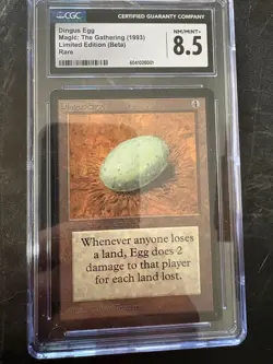 *** BETA Dingus Egg *** CGC 8.5 NM-Mint! - DUTY PAID - MtG Magic - Image 1