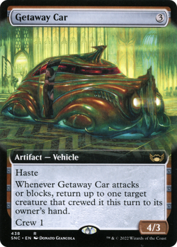 Getaway Car (REGULAR) x1 - MTG Streets of New Capenna SNC #438 - Image 1