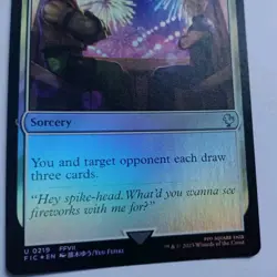 Secret Rendezvous FOIL (Barrett) ENG 0219 FINAL FANTASY Magic the Gathering MTG - Image 3