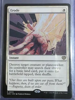 Erode x1 Mtg Secrets of Strixhaven - Image 1