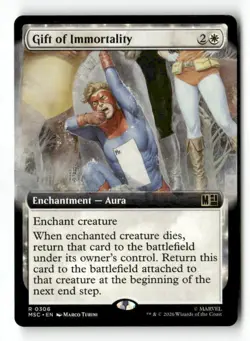 Gift of Immortality (Extended Art) 306 Rare MTG MSC NM - Image 2