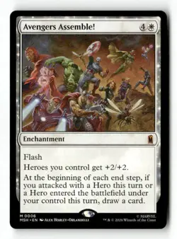 Avengers Assemble! 6 Mythic MTG MSH NM - Image 2