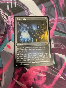 MTG - AETHER VIAL - FOIL ETCHED - NM - RARE - 2X2 - Image 1