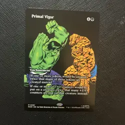 Primal Vigor (Borderless) Marvel Universe Eternal-Legal Regular - NM/M - Image 1