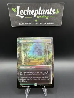 Temple Garden (Borderless) Lorwyn Eclipsed Foil - Image 1