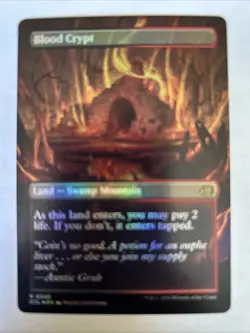 Blood Crypt (Borderless) Lorwyn Eclipsed Foil MTG - Image 2