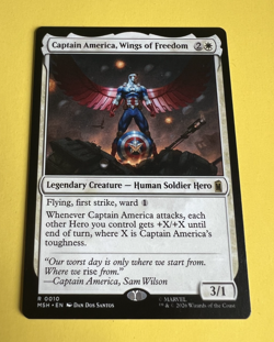 MTG - Captain America, Wings of Freedom - Marvel Super Heroes - Image 1