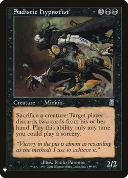 MTG Sadistic Hypnotist ** The List ** English - Image 1